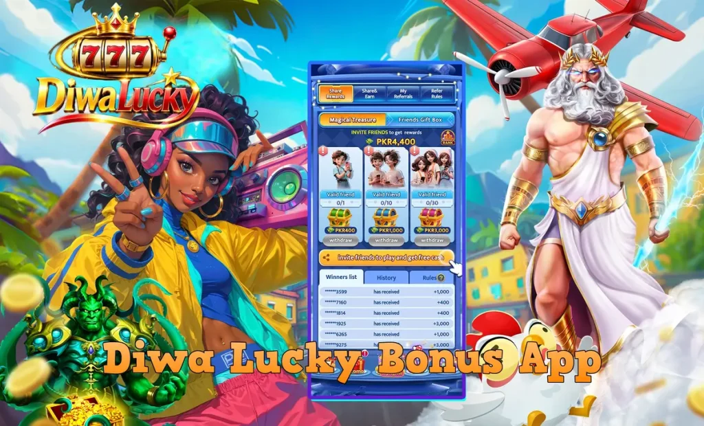 diwa lucky bonus